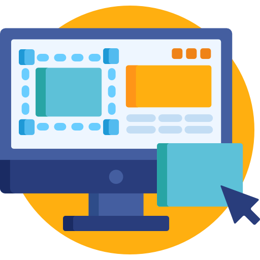 Web Design and UI/UX Webdesign Icon Image